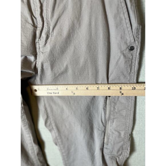Vuori Ripstop Hiking Pants Women Size Small VW401 Tan Khaki No Drawstring - Picture 5 of 10